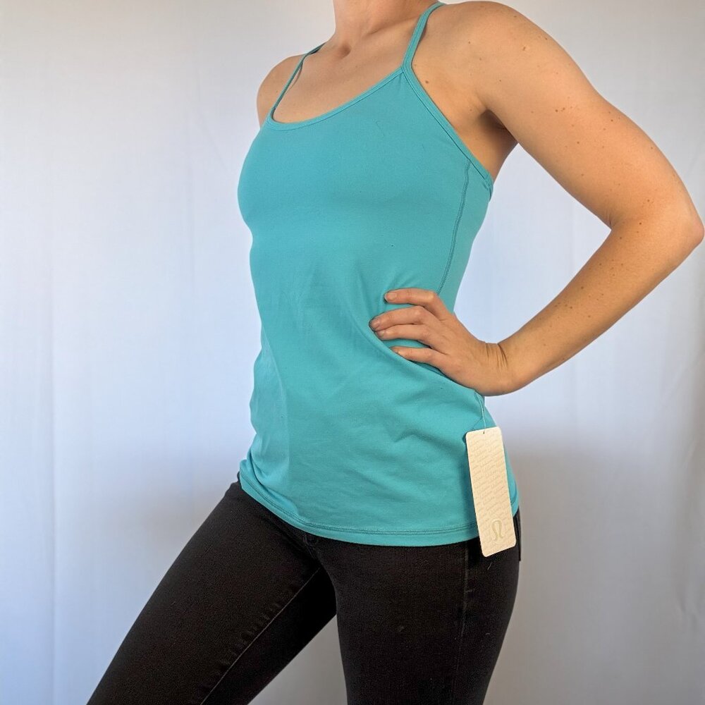 Lululemon Blue Power Y Tank